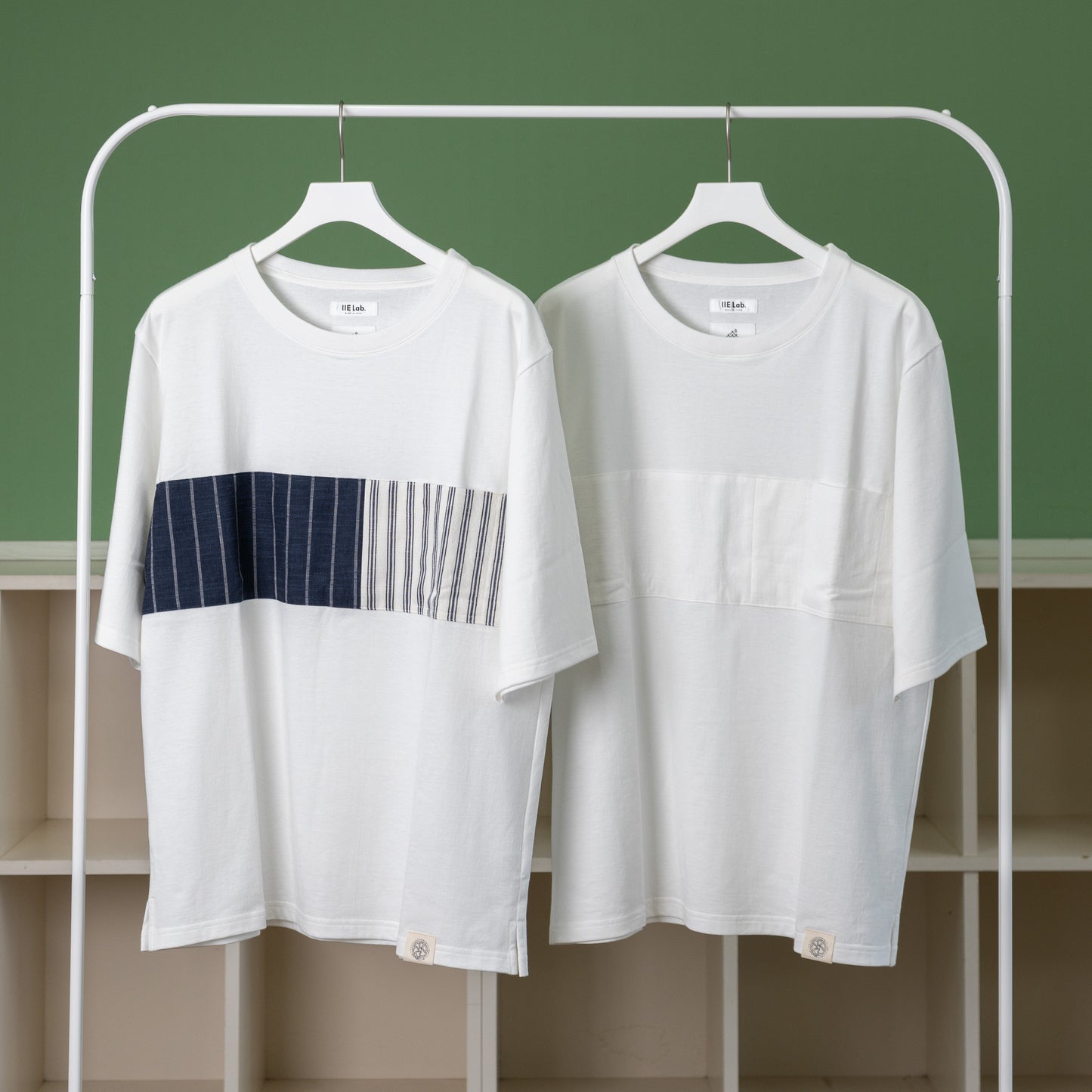 IIE Lab.×SIOME AIZUMOMEN switching TEE white / しろがすみ
